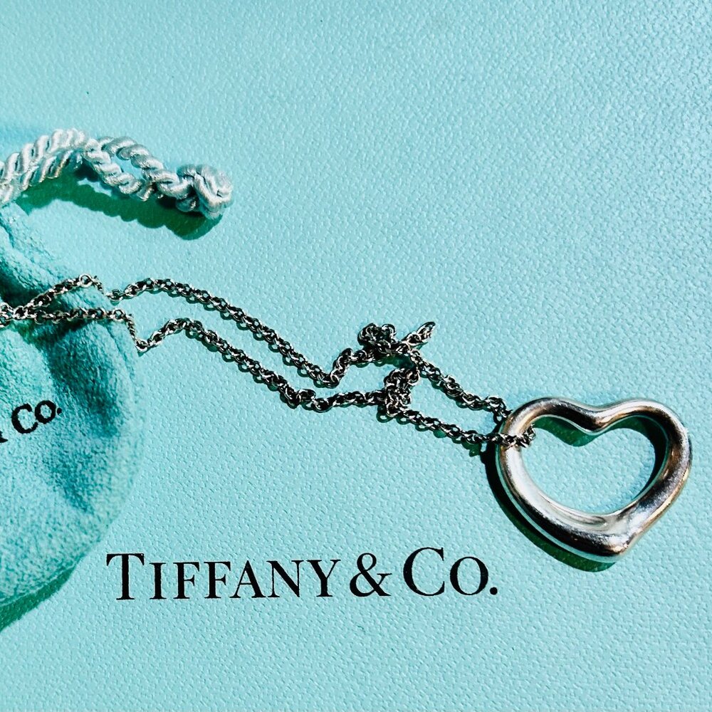 Tiffany & Co Elsa Peretti Open Heart Pendant